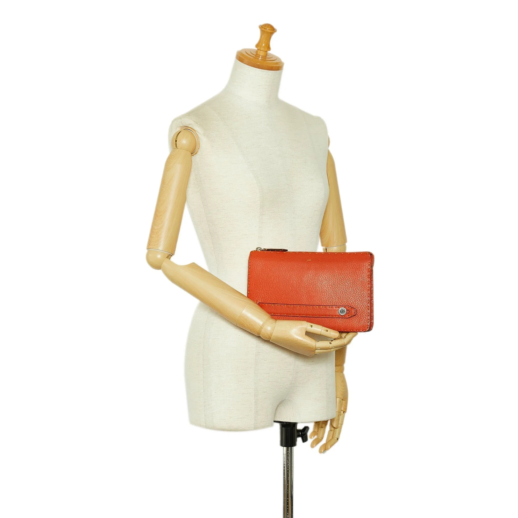 FENDI Selleria Clutch Bag