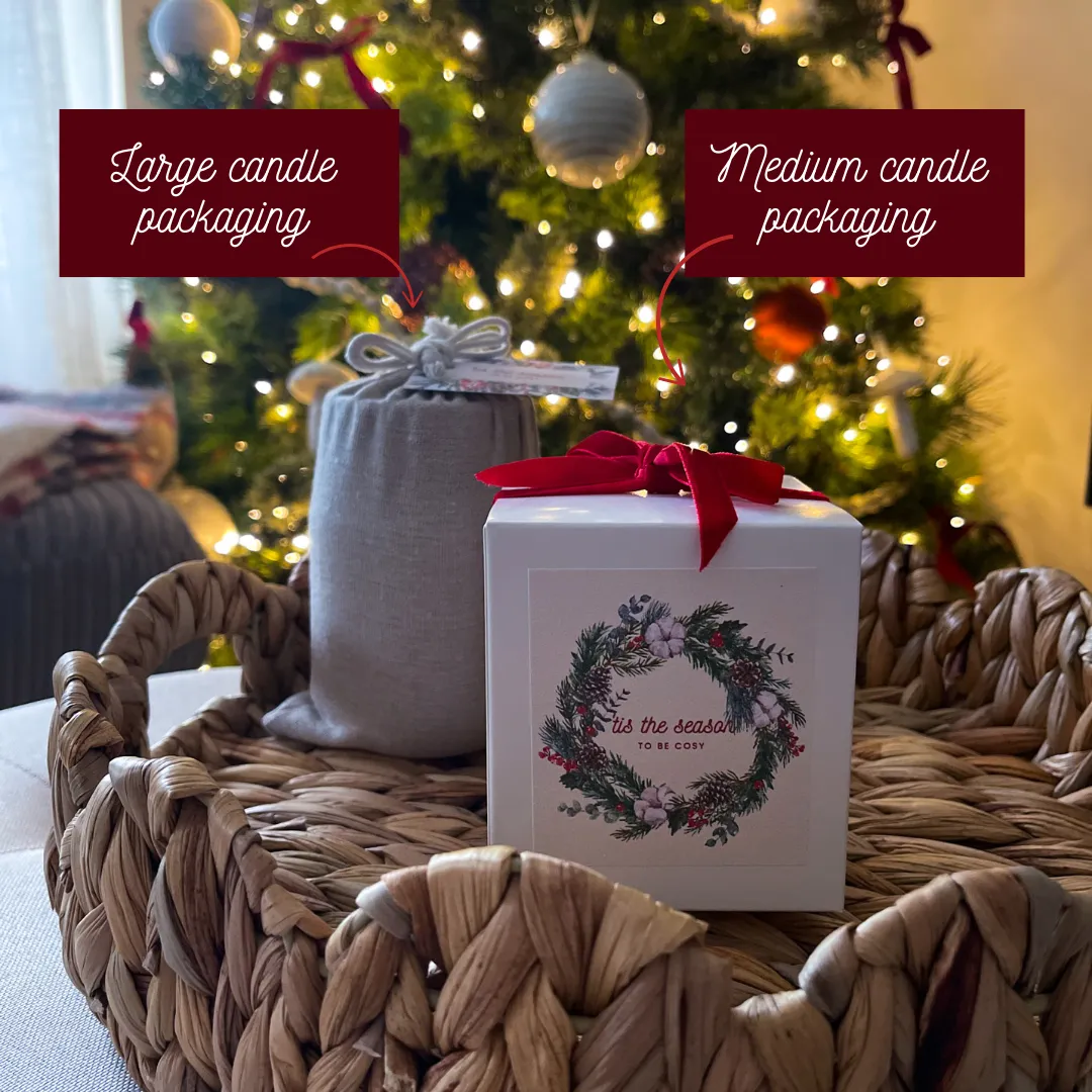 Festive Farmhouse Cosy Orange Hot Cocoa Candle 200g