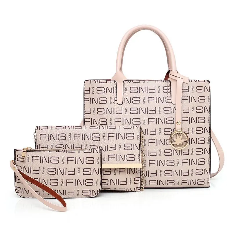 Fing Designer Three-Piece Handbag Set