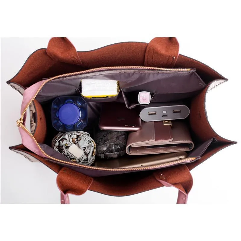 Fing Designer Three-Piece Handbag Set