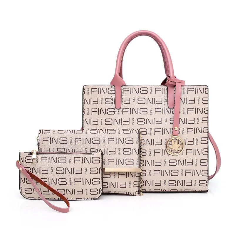Fing Designer Three-Piece Handbag Set