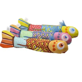 Fish Shape Doll Interactive Pets Pillow Chew Bite Supplies for Cat