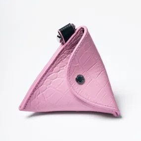 Flamingo Leather Poop Bag