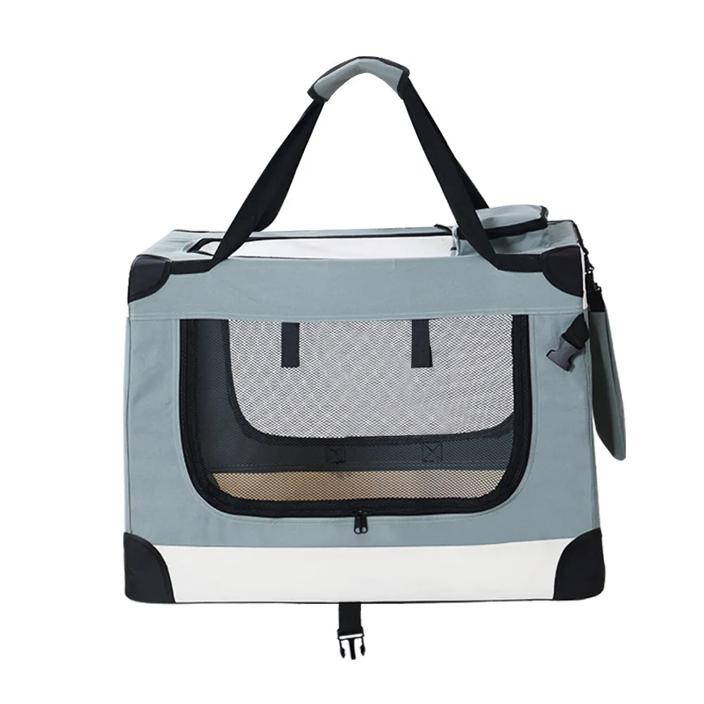 Foldable Large Pet Carrier with Mesh Windows - i.Pet