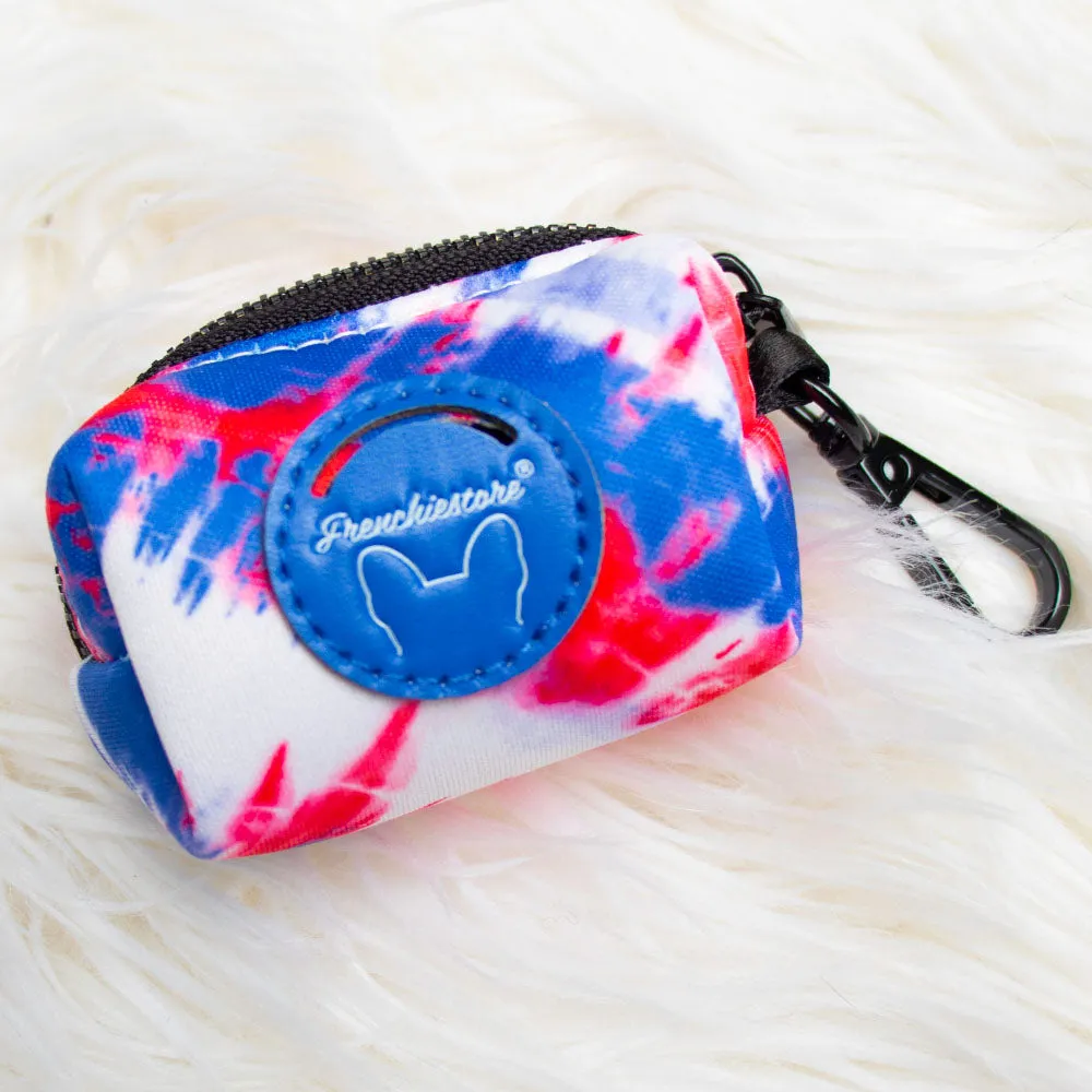 Frenchiestore Poop Bag Dispenser | Red, White & Blue