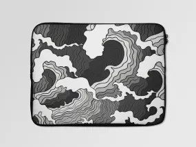 Great Wave Abstract Laptop Sleeve Bag
