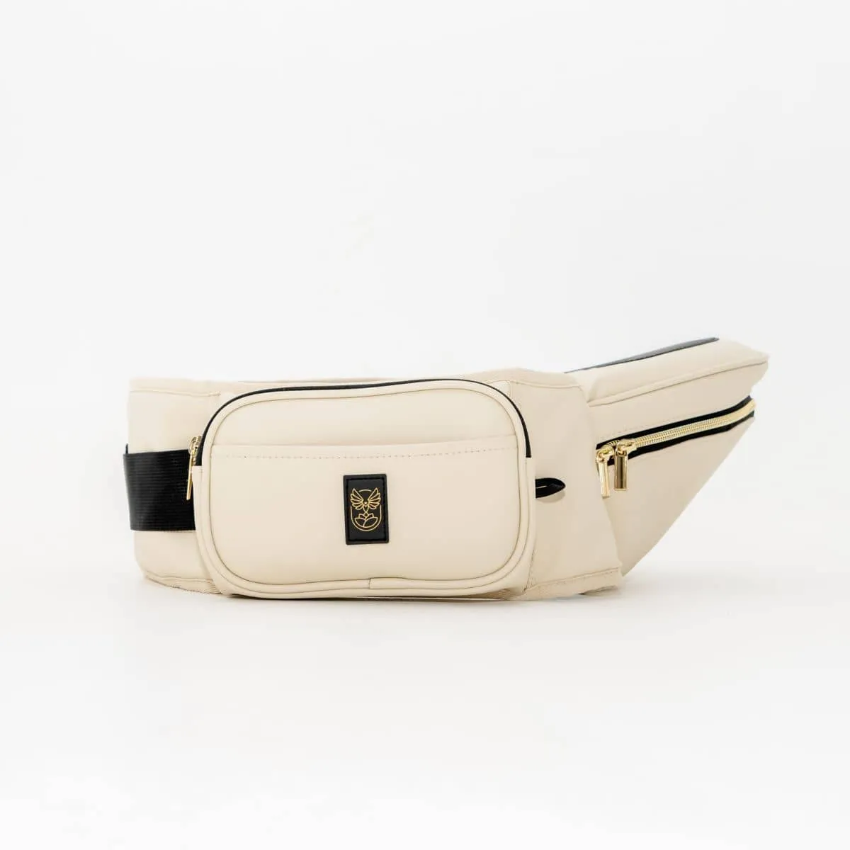 Hackerlily Hipsurfer - Hipseat Baby Carrier   Bum Bag - Sand Vegan Leather