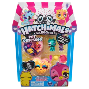 Hatchimals CollegGTibles Pet Obsessed Pet Shop Multi Pack