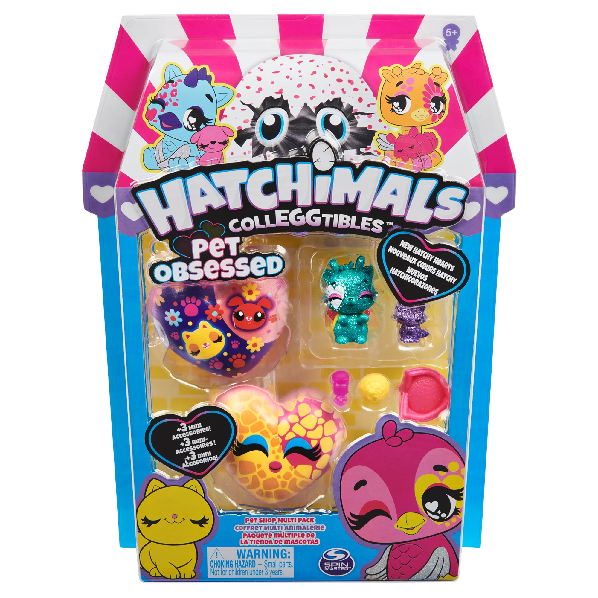Hatchimals CollegGTibles Pet Obsessed Pet Shop Multi Pack