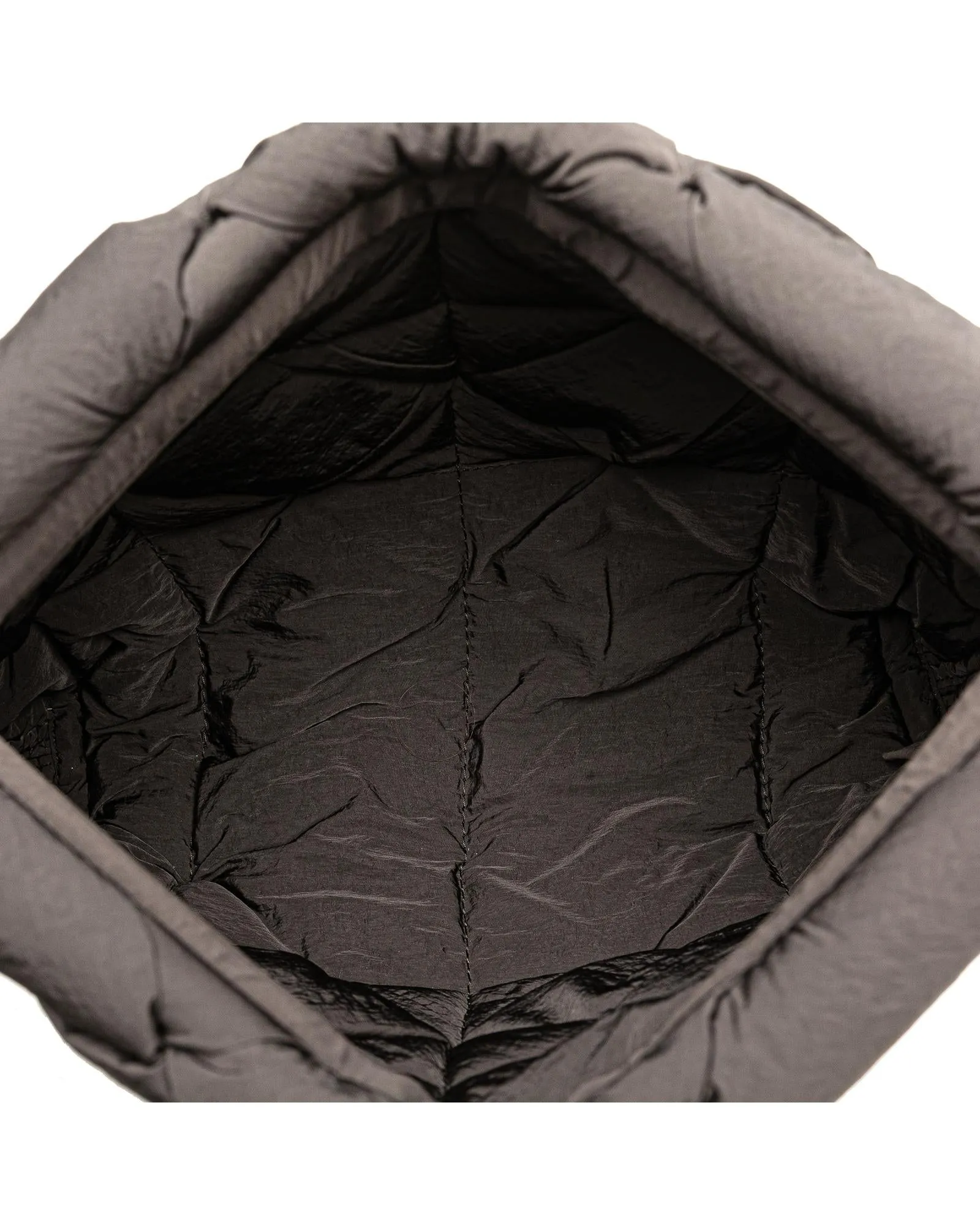 Intrecciato Cassette Woven Padding Document Clutch with Top Clasp Closure