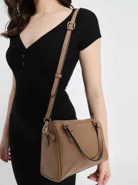 Iris Mini Duffle Bag - Beige