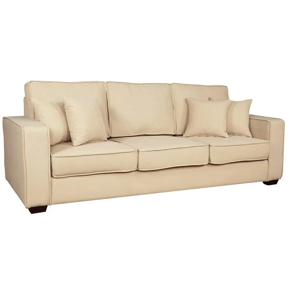 Jason 3 Seater Premium Sofa (Cream)