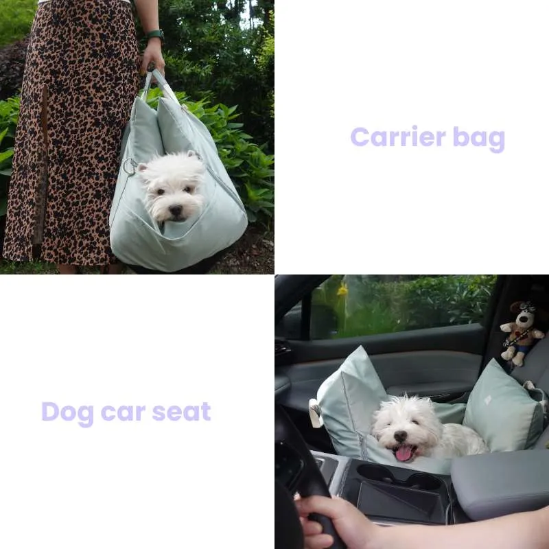 Julibee Vibrant Waterproof Large Dog Car Seat