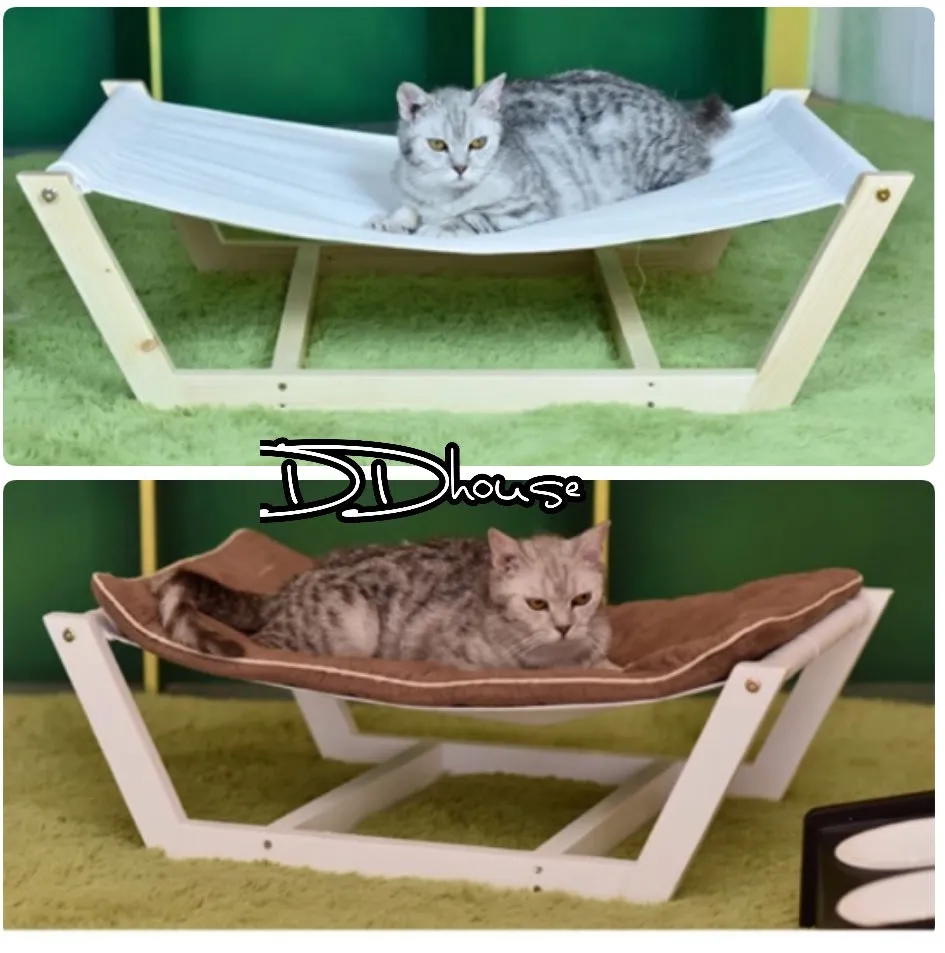King Size  Wooden Pet Hammock Bed