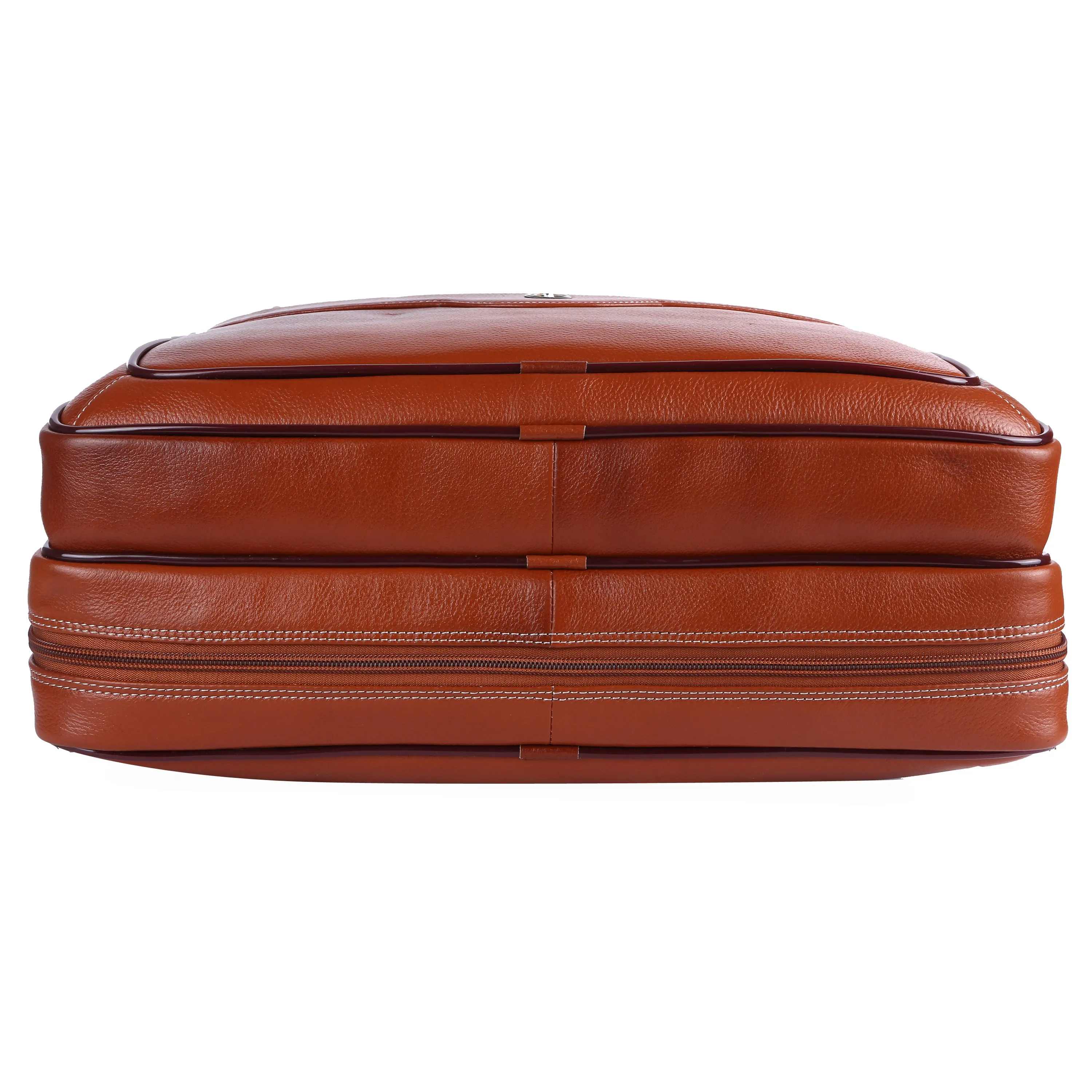 Laptop Bag for Men - Genuine Leather - Fits Upto 16 Inch Laptop