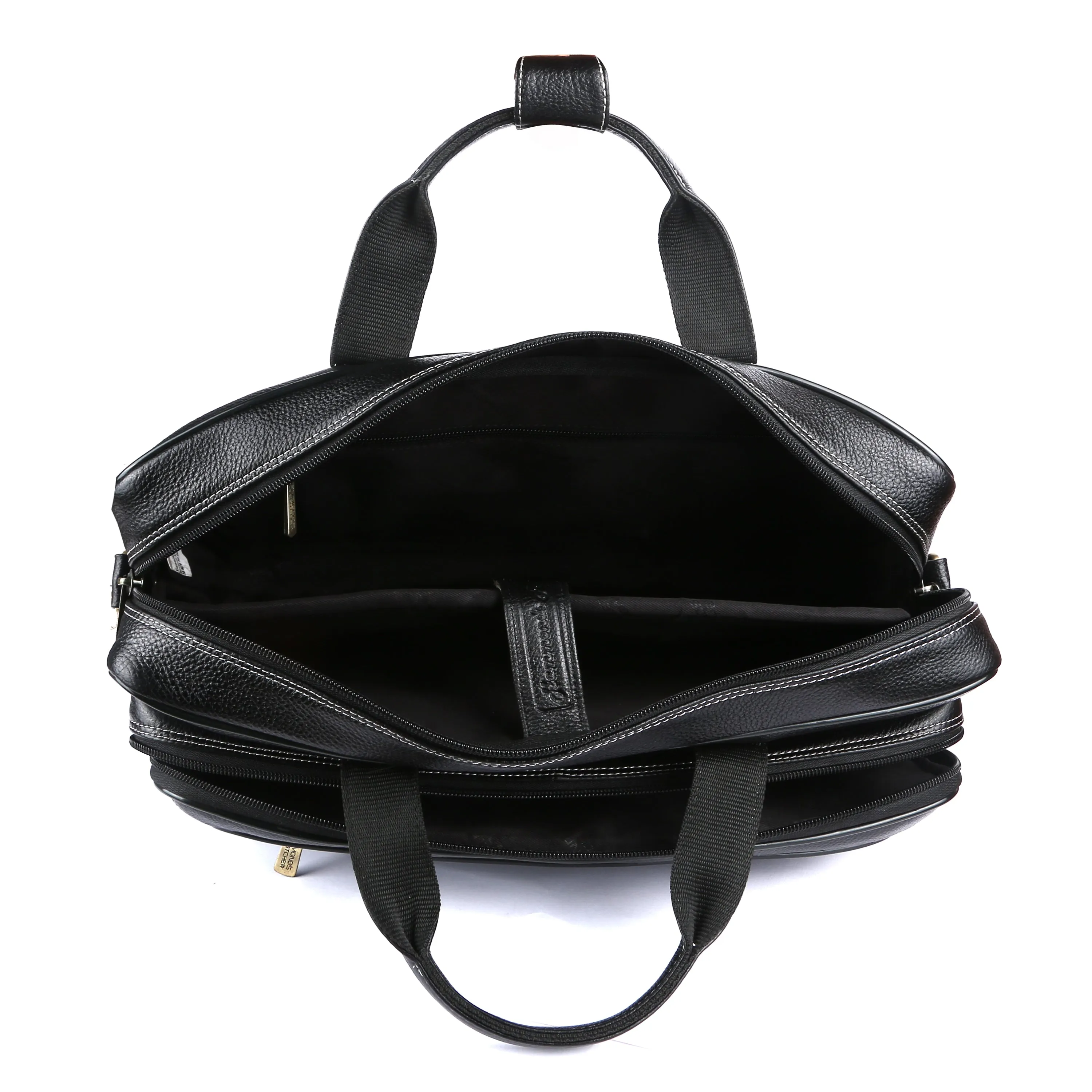 Laptop Bag for Men - Genuine Leather - Fits Upto 16 Inch Laptop