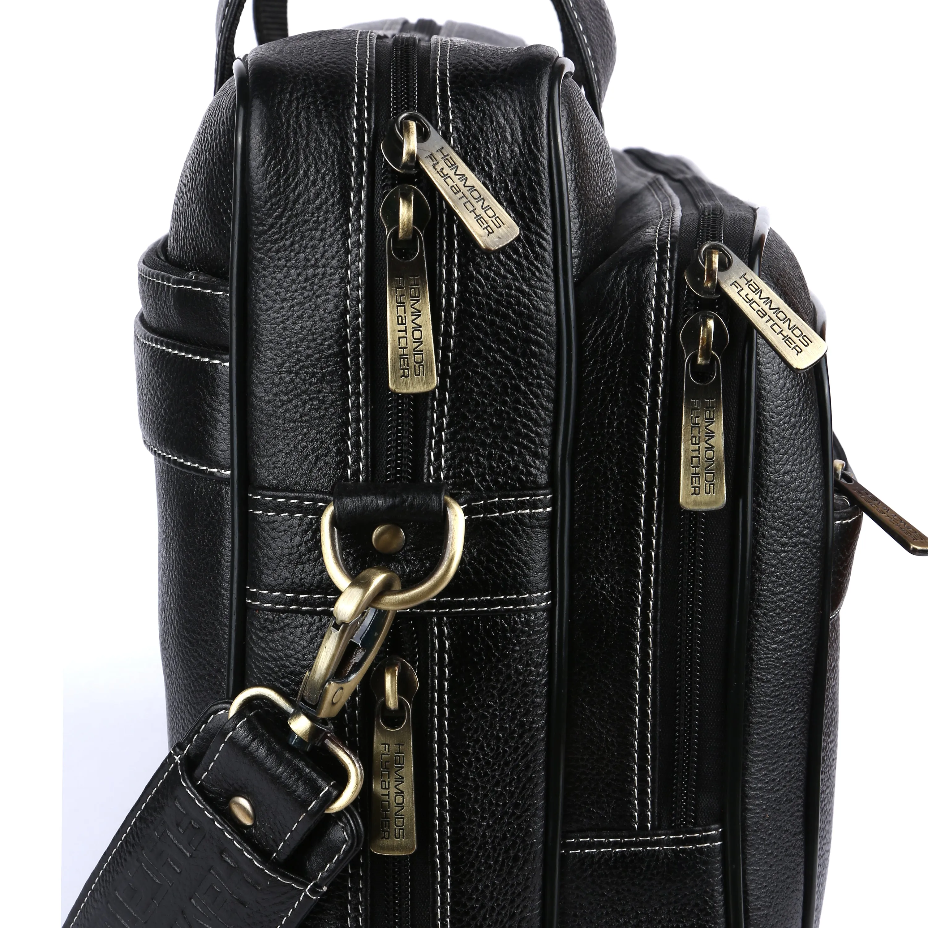 Laptop Bag for Men - Genuine Leather - Fits Upto 16 Inch Laptop