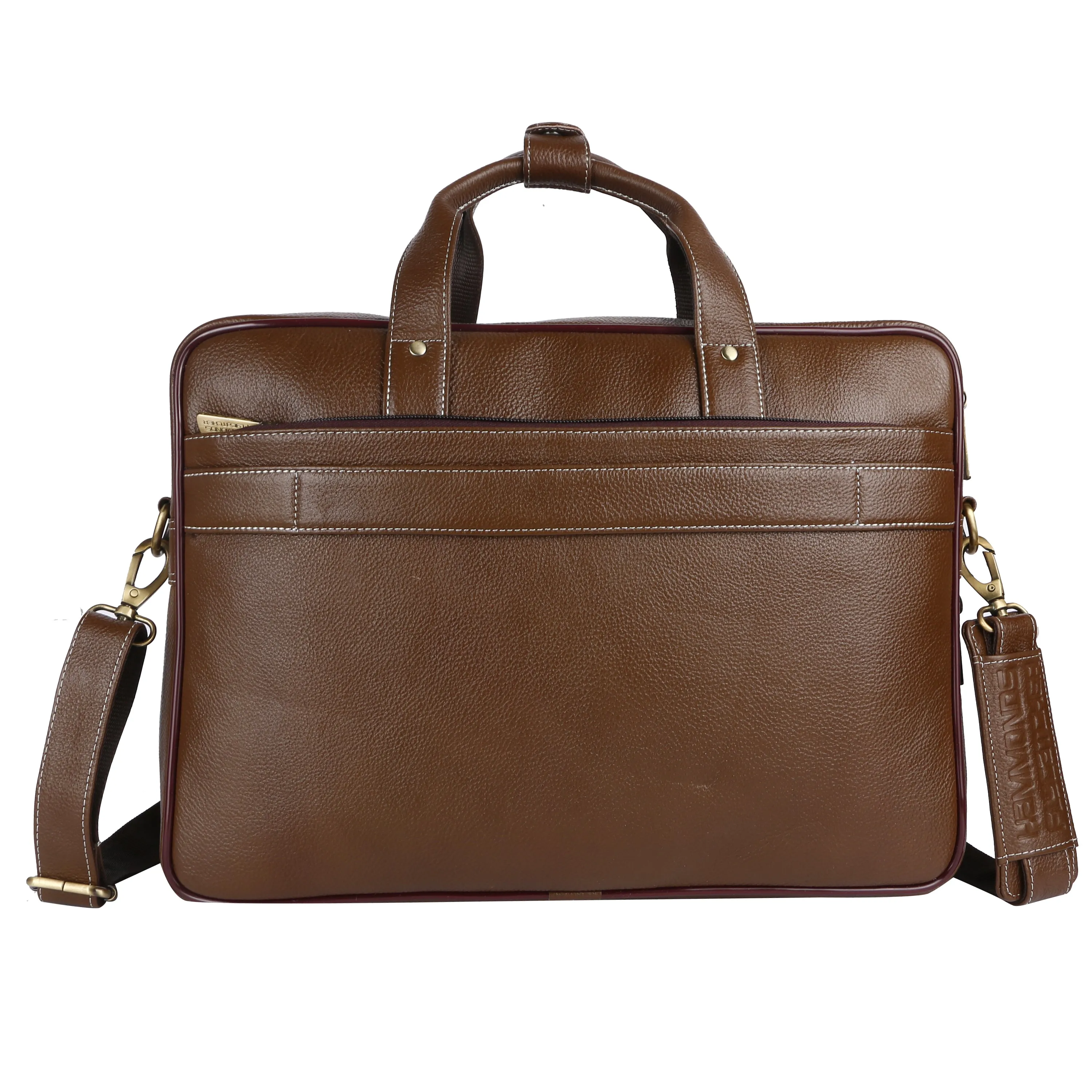 Laptop Bag for Men - Genuine Leather - Fits Upto 16 Inch Laptop