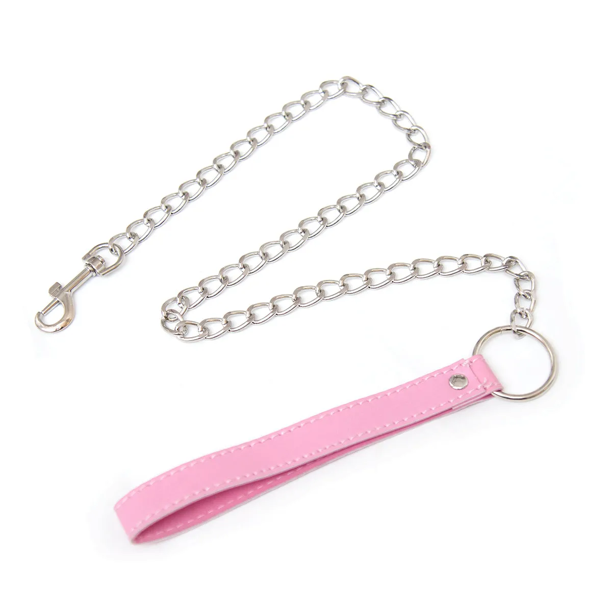 Leash - PVC handle with Chain leash (5 colors)