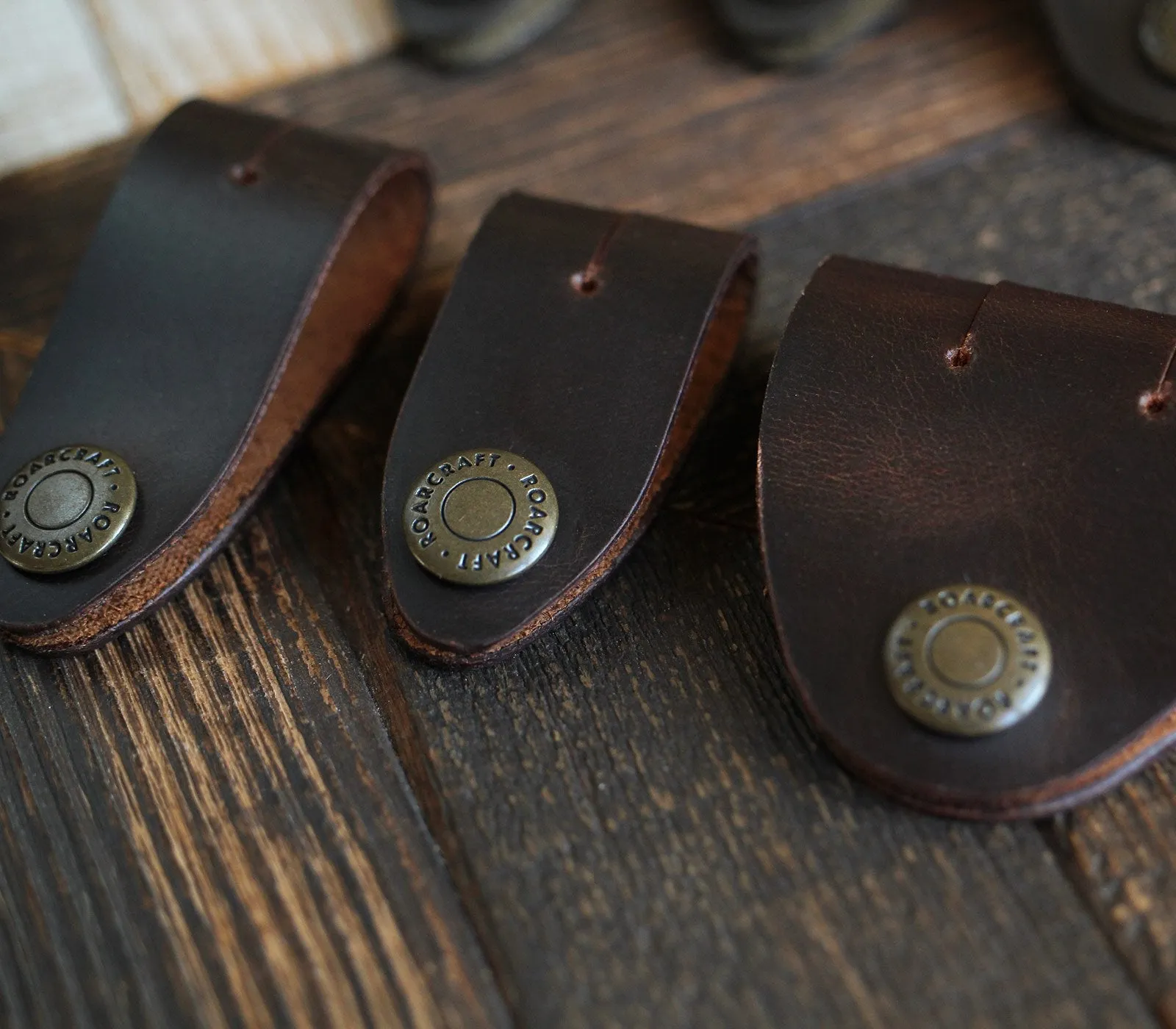Leather Cable Organizer - Set of 3