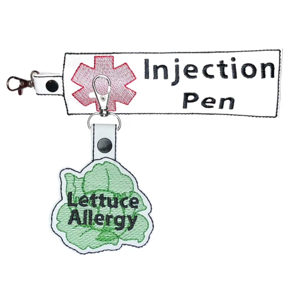 Lettuce Allergy Bag Tag