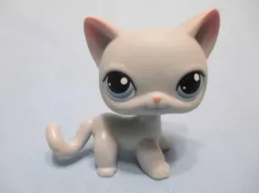 LIKE NEW Littlest Pet Shop Cat Siamese Shorthair 246 US Seller Authentic DEC02J