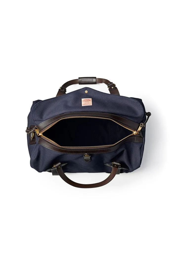 Medium Rugged Twill Duffle- Navy