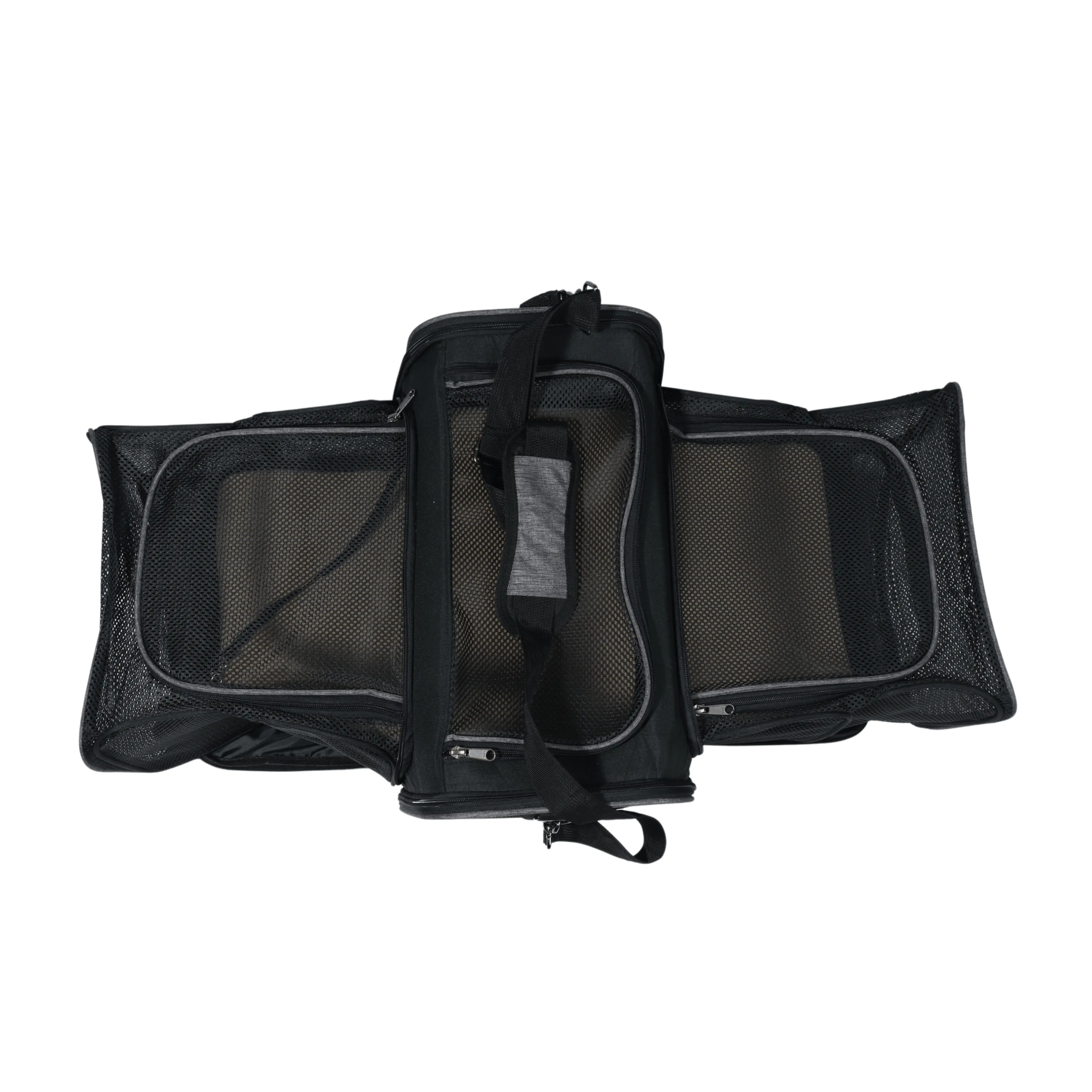 Mesh pet carrier