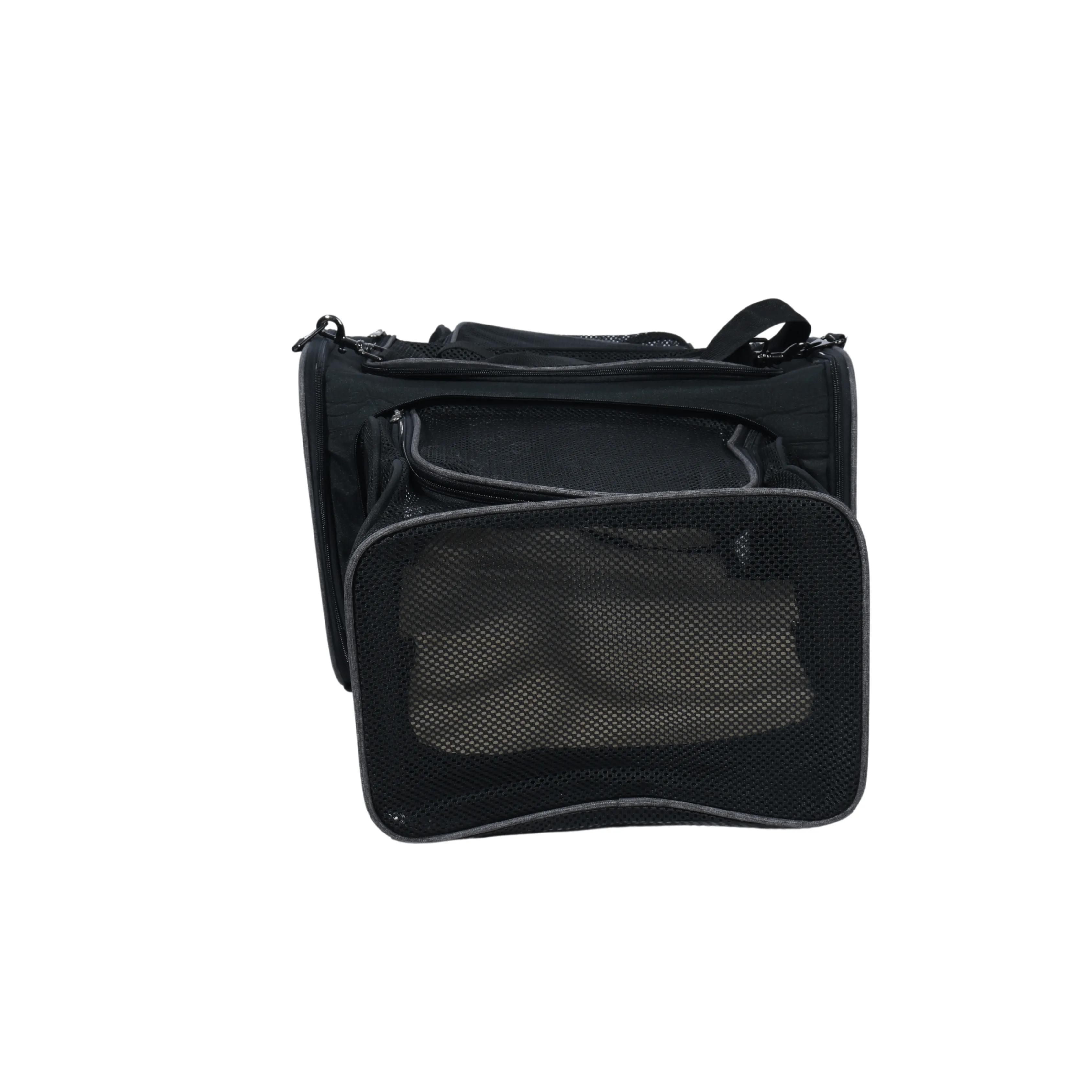 Mesh pet carrier