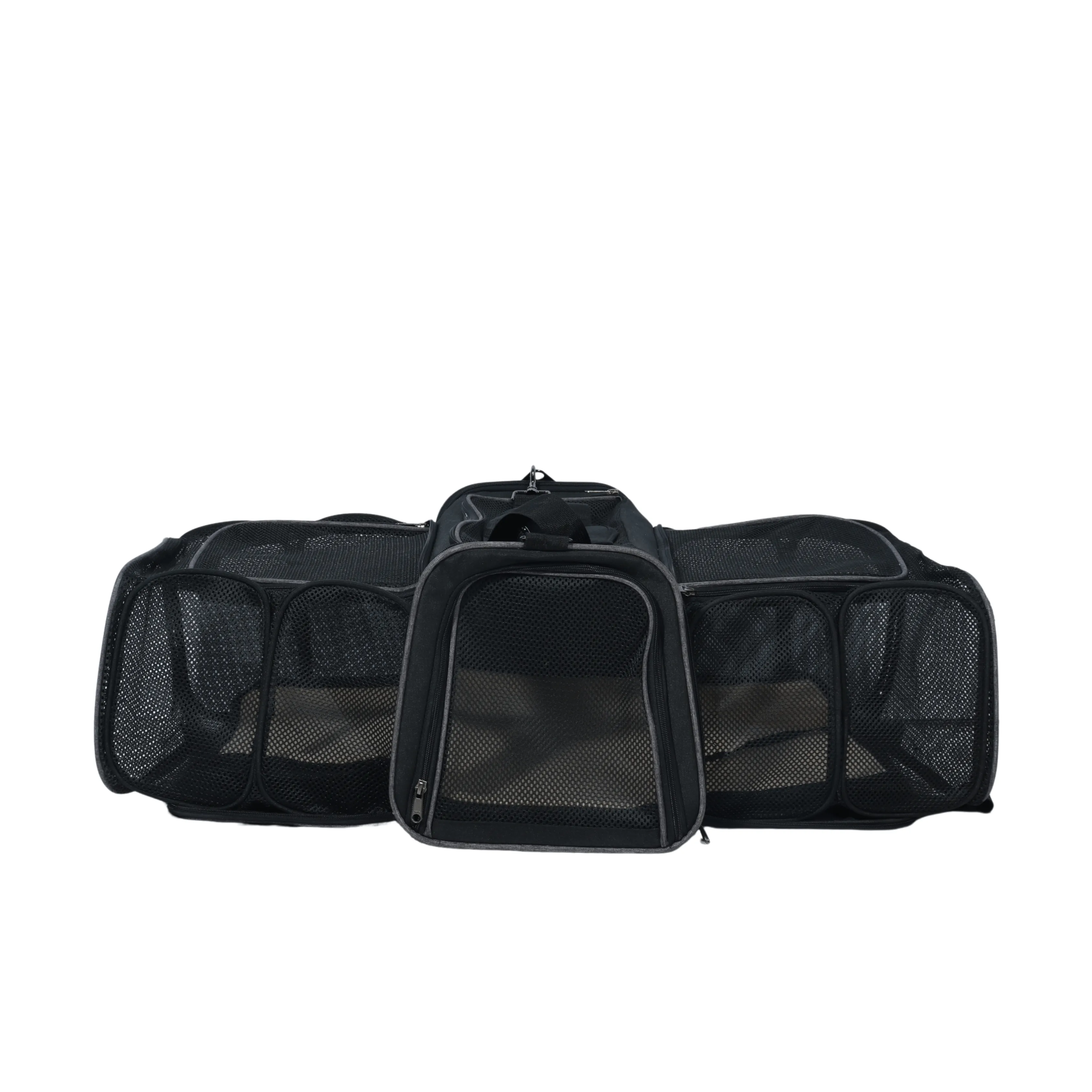Mesh pet carrier