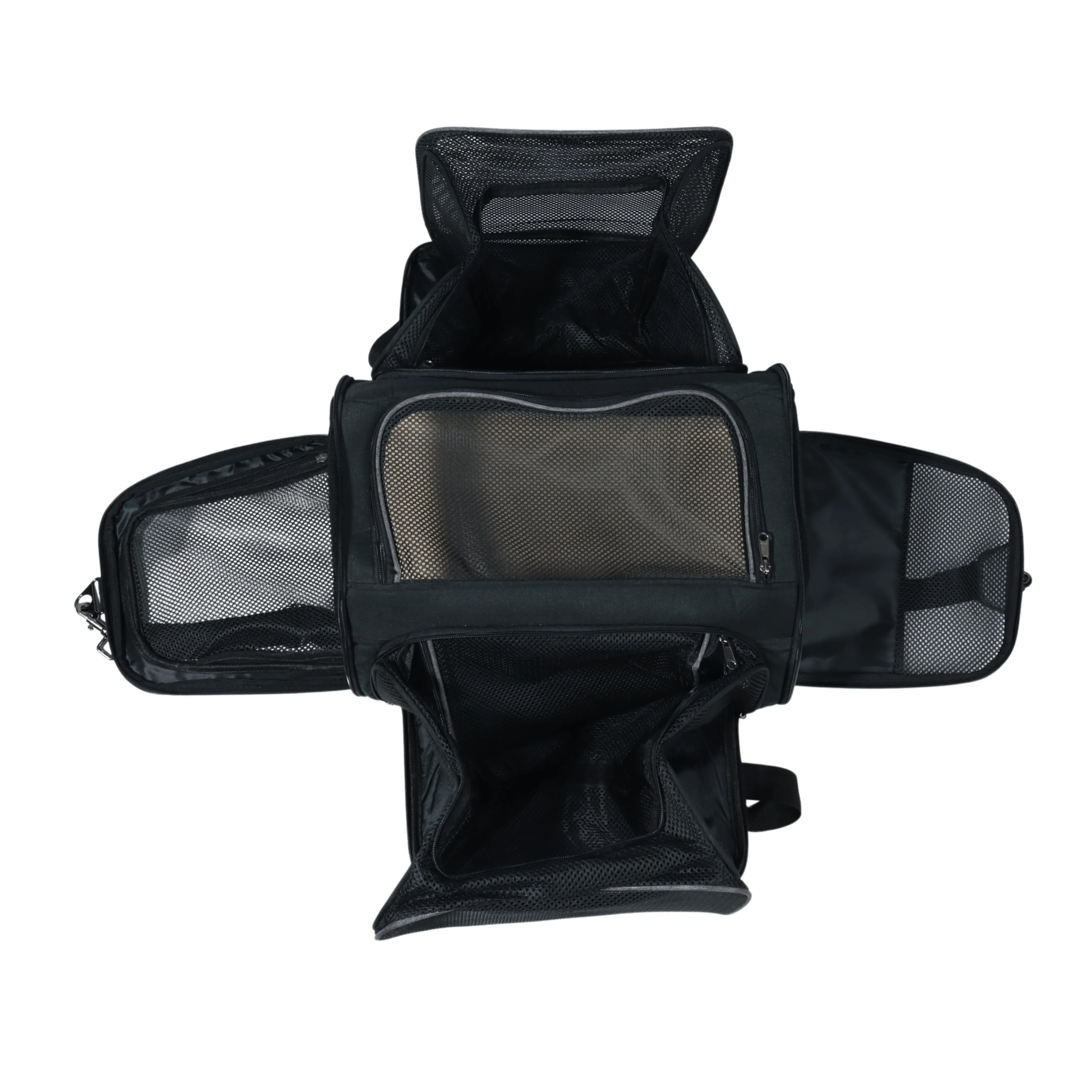 Mesh pet carrier