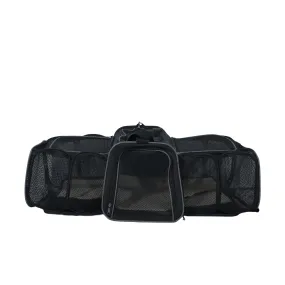 Mesh pet carrier