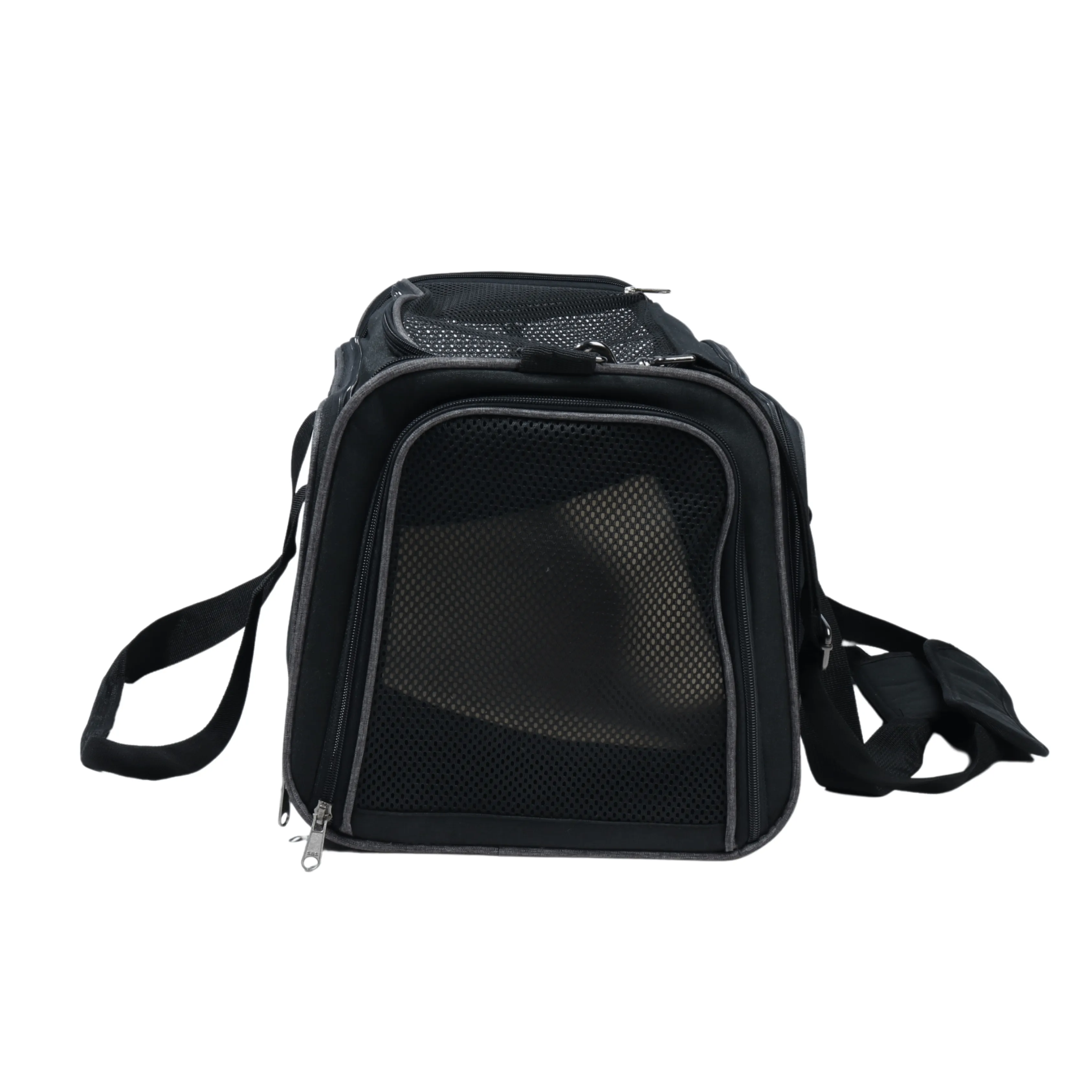 Mesh pet carrier
