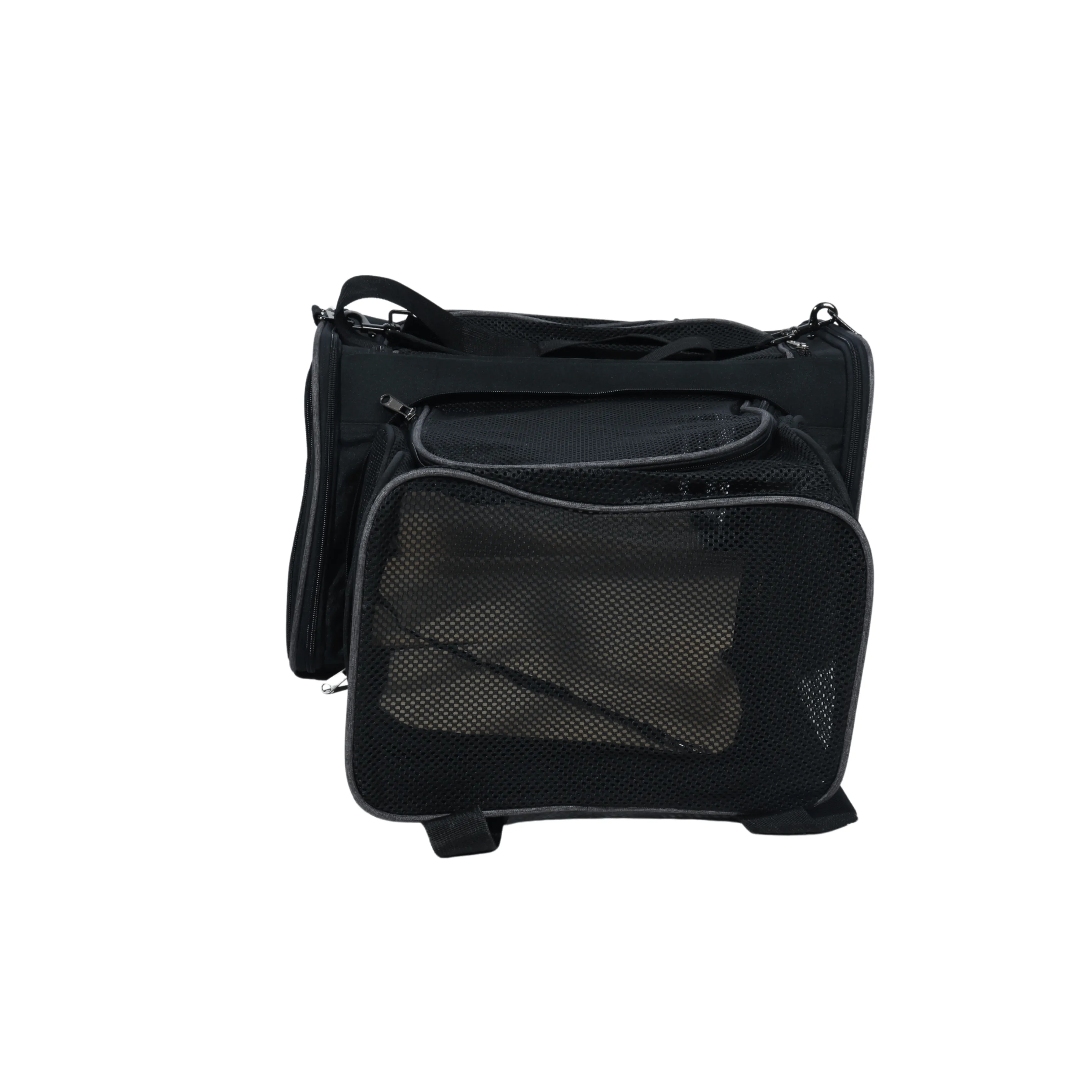 Mesh pet carrier