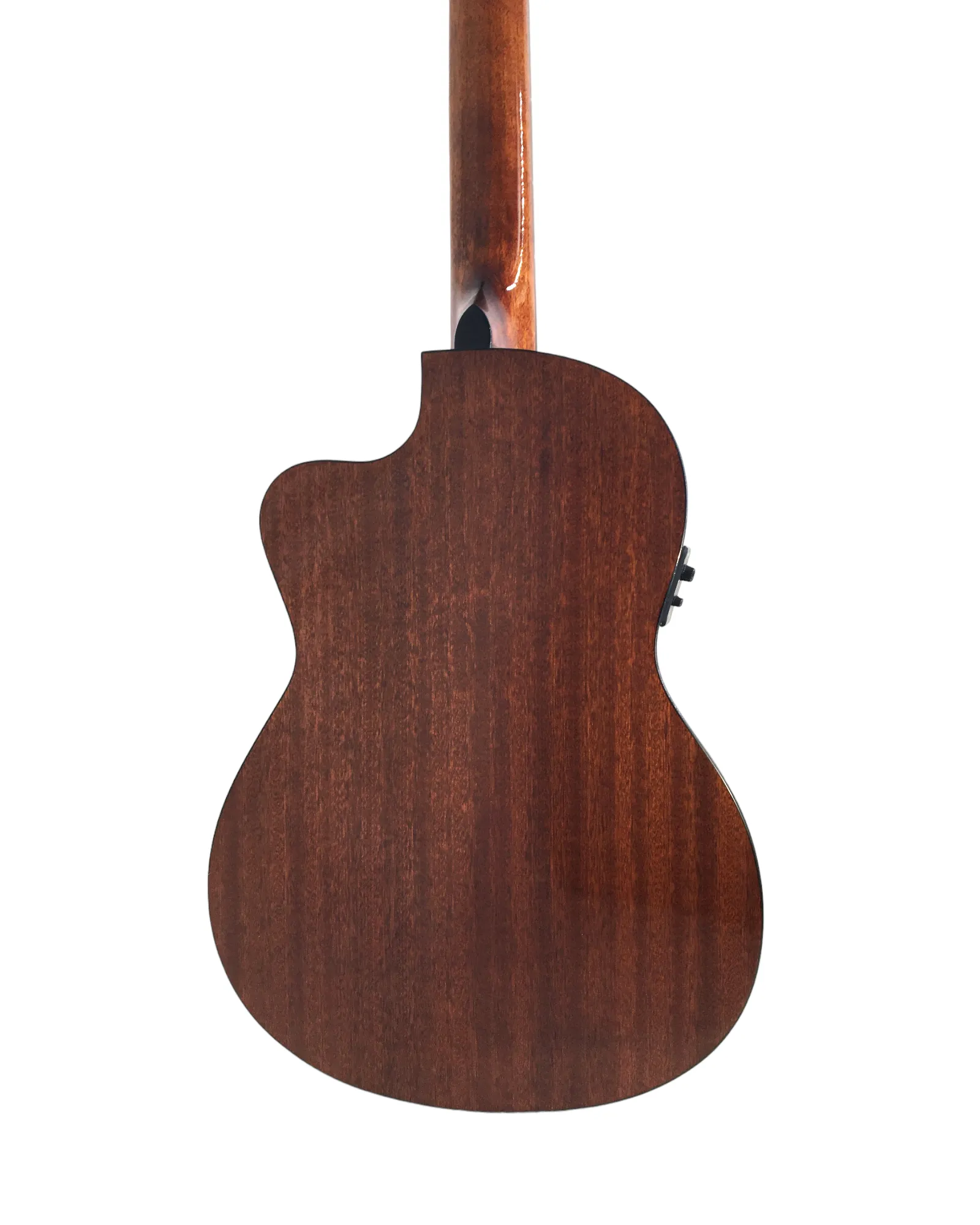 Miguel Rosales Solid Spruce Thin-Body Cutaway Built-In Pickup/Tuner Classical Guitar - Natural C3BCEQSM