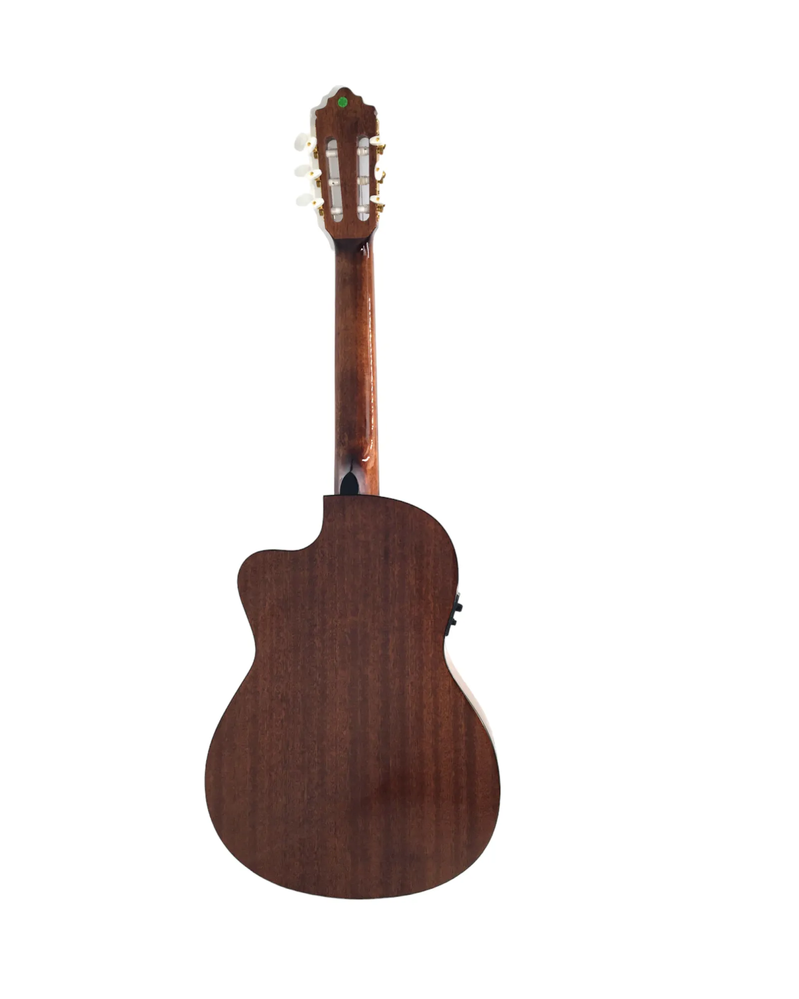 Miguel Rosales Solid Spruce Thin-Body Cutaway Built-In Pickup/Tuner Classical Guitar - Natural C3BCEQSM