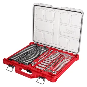 Milwaukee 1/4" - 3/8‚¬� 106pc Ratchet Socket Set with Pakout Case
