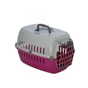 Moderna Road Runner Carrier 1 - With Metal Door- Hot Pink