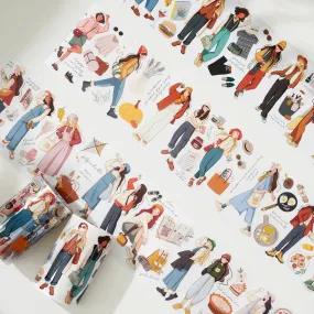 Moment In Time Wide Washi / PET Tape by The Washi Tape Shop