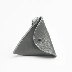 Moonstone Leather Poop Bag (Croc Side)