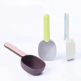 Multi-Function Dog & Cat Food Scoop, 3 colors