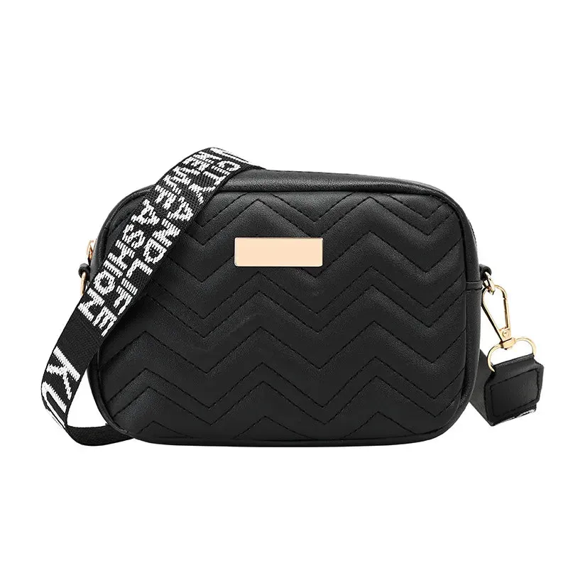 New Arrival Fashion Women's Small Crossbody Bag PU Leather Messenger Bag Zipper Handbag Purse Summer Travel Bag for Female