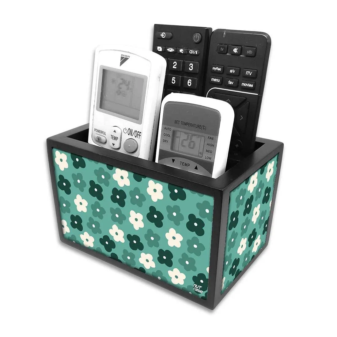 New Tv Control Organizer - Irish Flowers