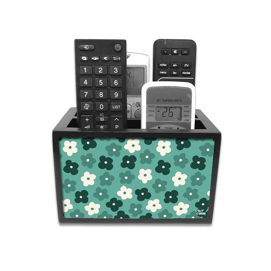 New Tv Control Organizer - Irish Flowers