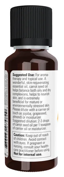 Now Essential Oil Carrot Seed 1oz