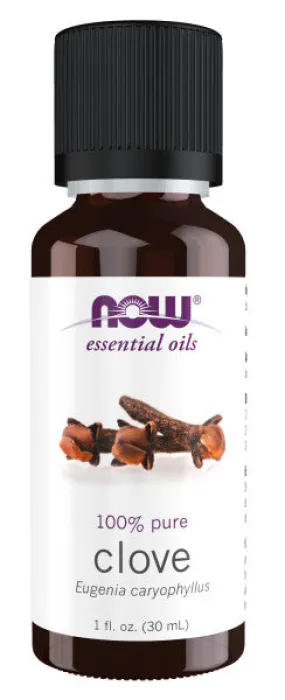 Now Essential Oil Clove 1oz