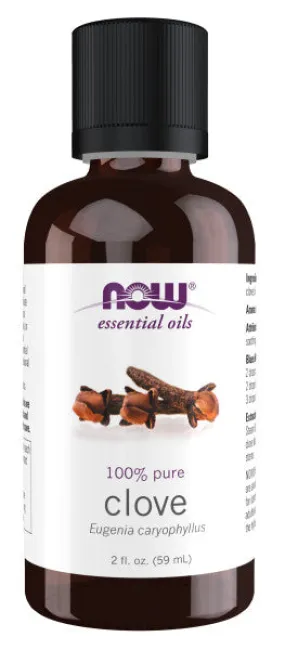 Now Essential Oil Clove 2oz