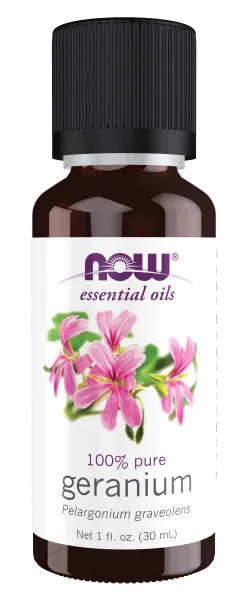 Now Essential Oil Geranium 1oz