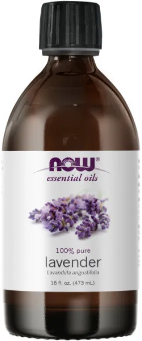 Now Essential Oil Lavender 16oz *Special Order Size* May delay shipping up to one week