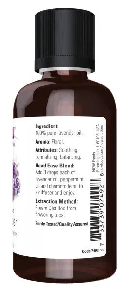 Now Essential Oil Lavender 2oz